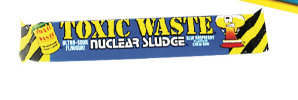 Toxic Waste Bar Blue Raspberry