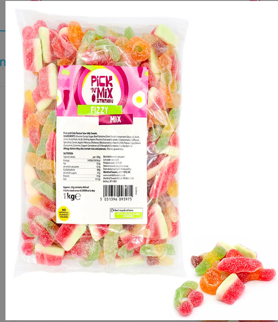 Pick n Mix Fizzy Mix 1kg