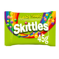 Skittles Crazy Sour Flavoured Bag