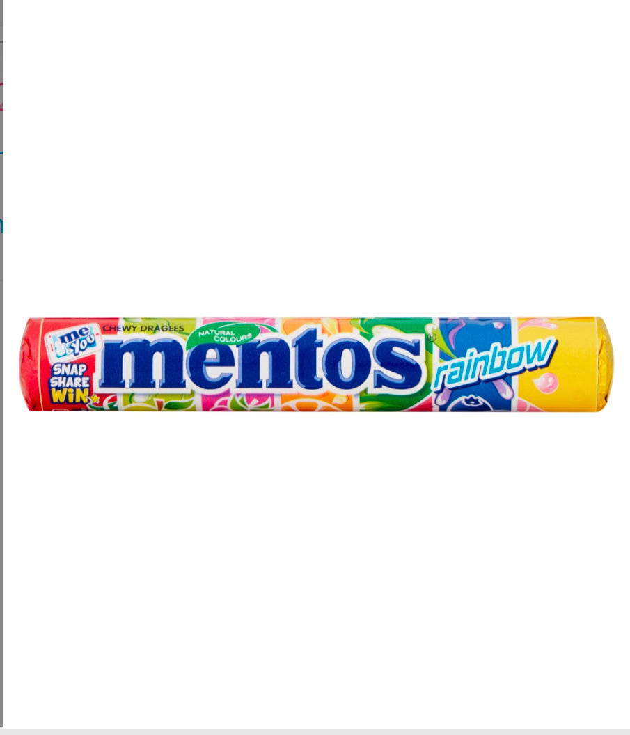 Mentos Rainbow Chewy Dragees