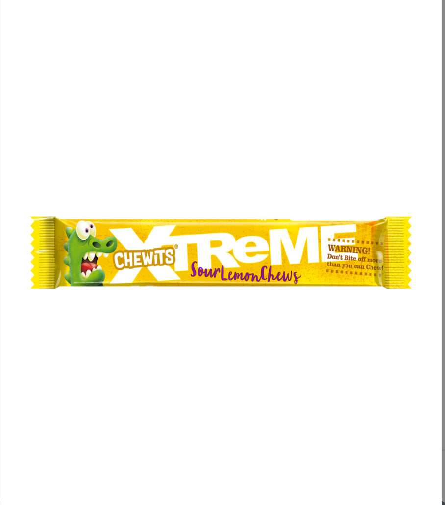 Chewits Xtreme Extremely Lemon Chews