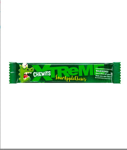 Chewits Xtreme Extremely Sour Apple Chews