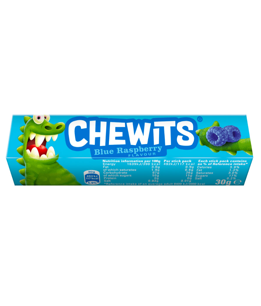 Chewits Blue Raspberry Flavour Stick