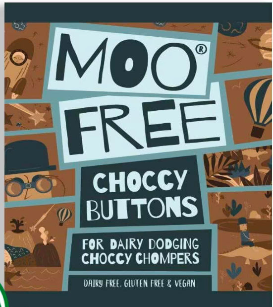 Moo Free Original Choccy Buttons Bag